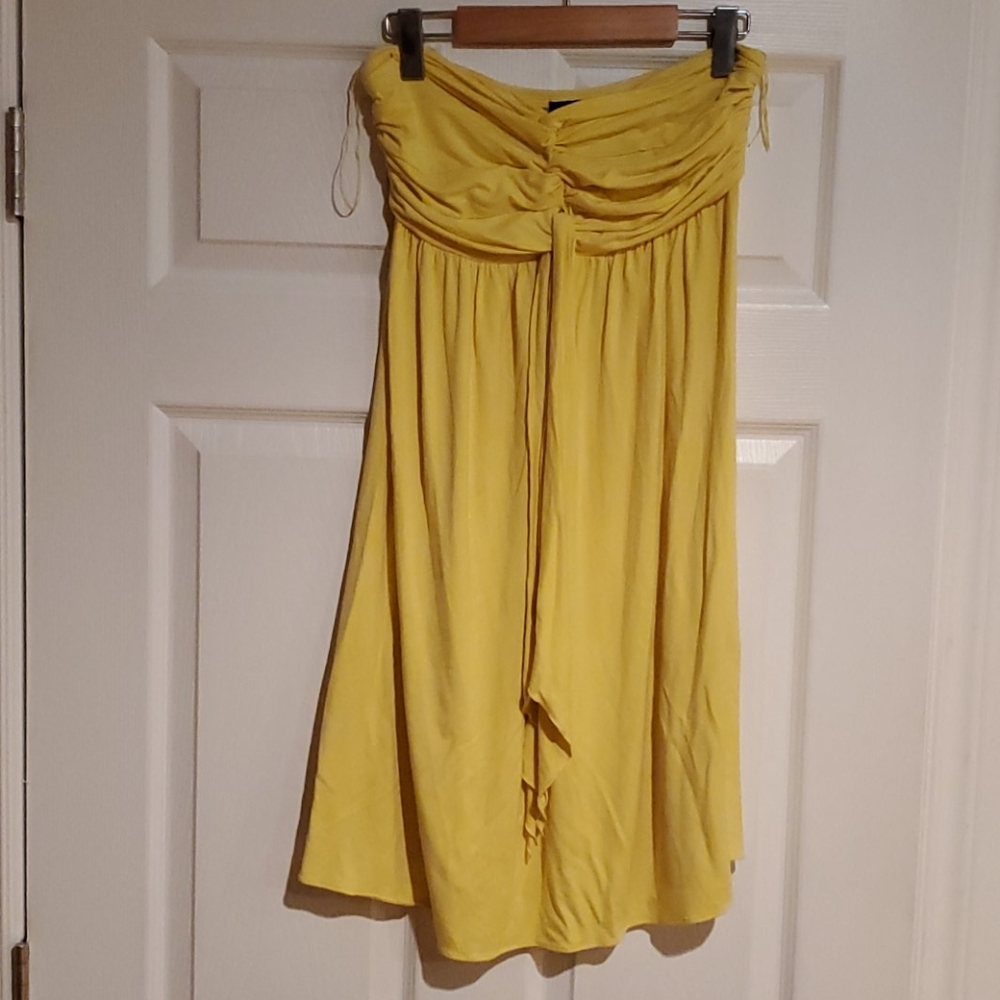 Stretchy strapless dress
